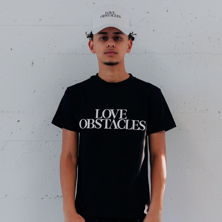 Love Obstacles Trucker Hat White/Black Model